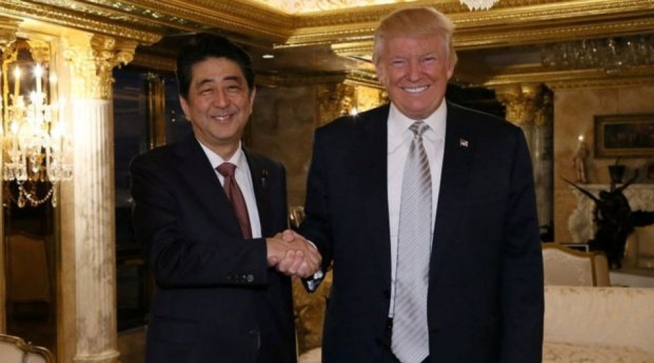 Nhật - Mỹ nhất trí sớm tổ chức cuộc gặp giữa ông Abe và ông Trump
