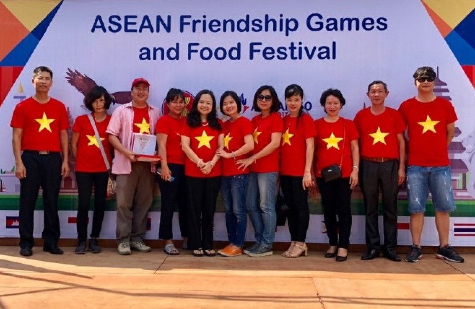 asean friendship games and asean food festival convened in yangon