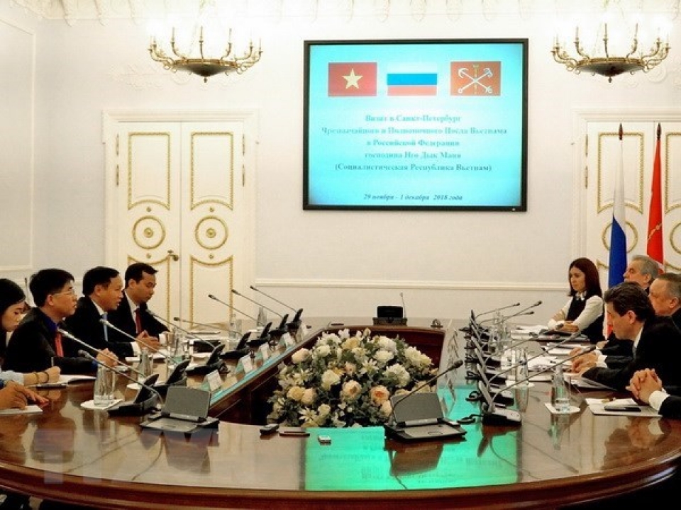 saint petersburg plans big for vietnam year in russia