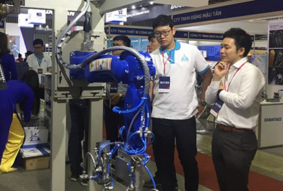 vietnam international machinery fair 2018 kicks off