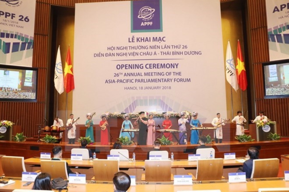 top legislator chairs rehearsal for appf 26