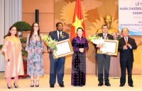 na chairwoman welcomes japanese parliamentary delegation