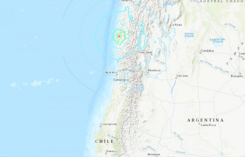Động đất mạnh 6,7 độ tại Chile