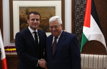 Pháp tái khẳng định ủng hộ tiến trình hòa bình Trung Đông trên giải pháp hai nhà nước
