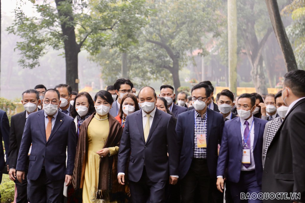 Xuân Quê hương 2022: Hành trình ý nghĩa của đoàn kiều bào tiêu biểu về thăm quê hương