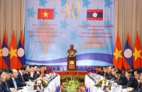 pm wraps up laos trip for inter governmental committee meeting