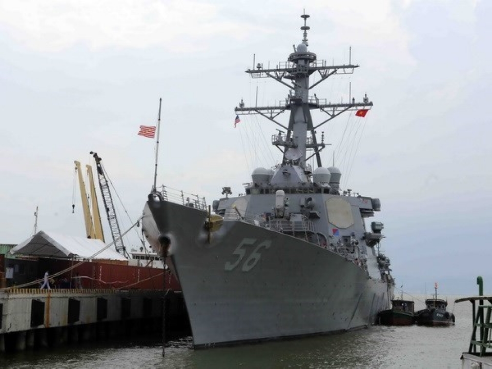 us naval ships to visit da nang