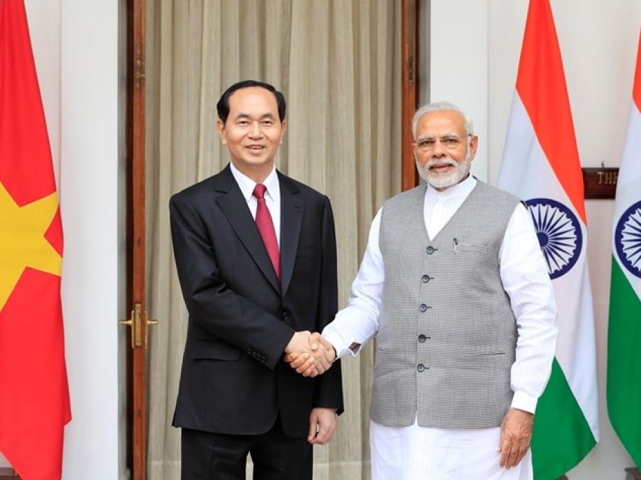 Tuyên bố chung Việt Nam - Ấn Độ nhân chuyến thăm của Chủ tịch nước Trần Đại Quang