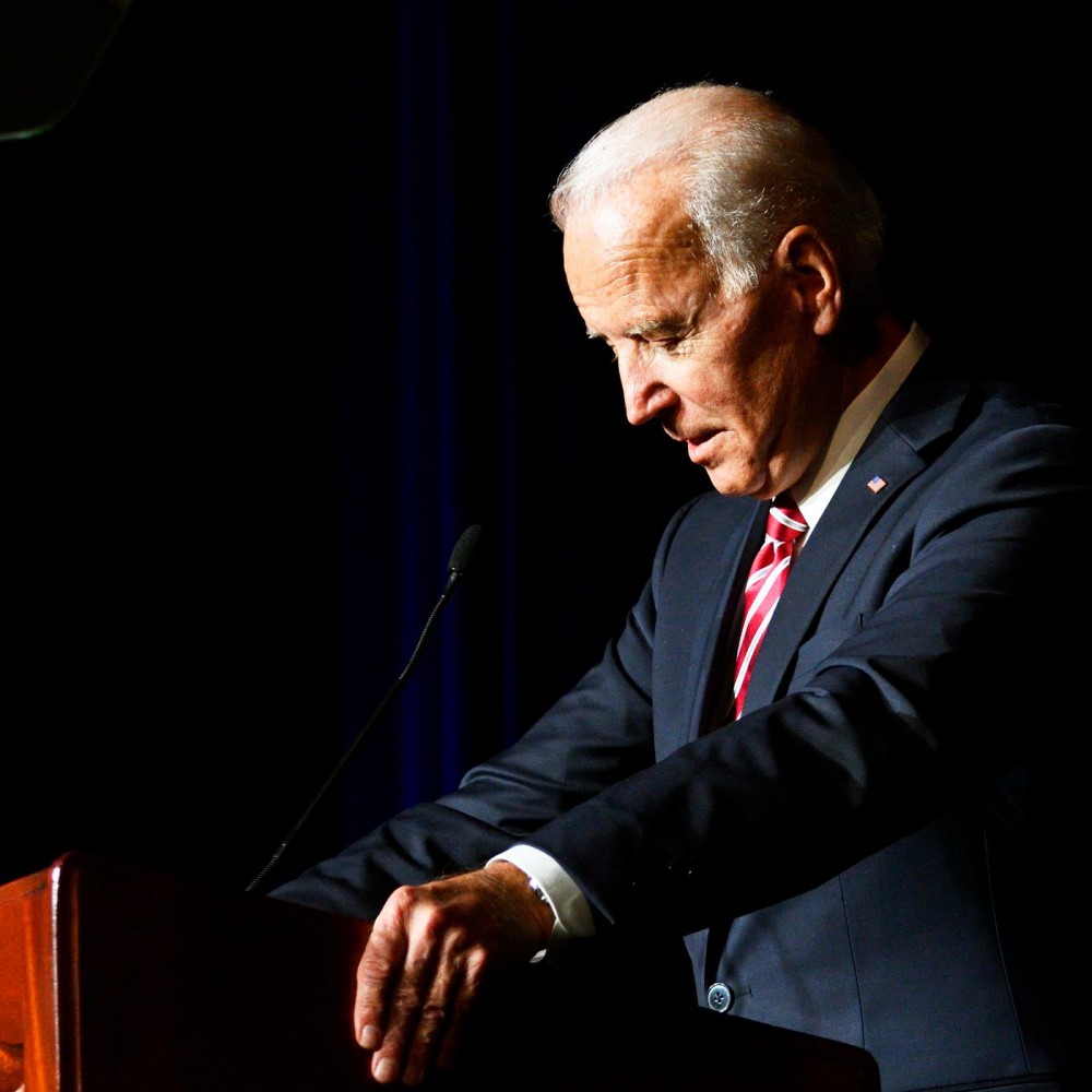 Đến ngày 25/3, Tổng thống Mỹ Joe Biden mới tổ chức cuộc họp báo chính thức đầu tiên của nhiệm kỳ này. (Nguồn: Getty)