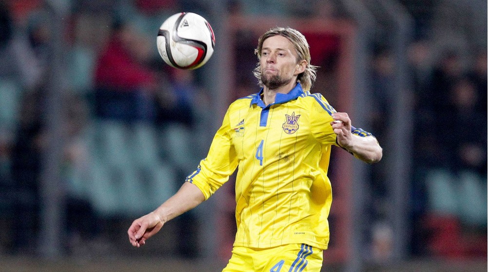 Anatoliy Tymoshchuk từng là cầu thủ thi đấu nhiều nhất trong màu áo của đội tuyển Ukraine. (Nguồn: transfermarkt)