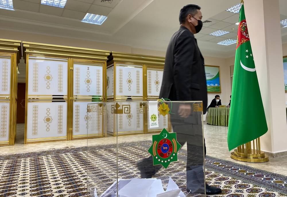Ngày 12/3, cuộc bầu cử Tổng thống Turkmenistan chính thức diễn ra. (Nguồn: business.com.tm)