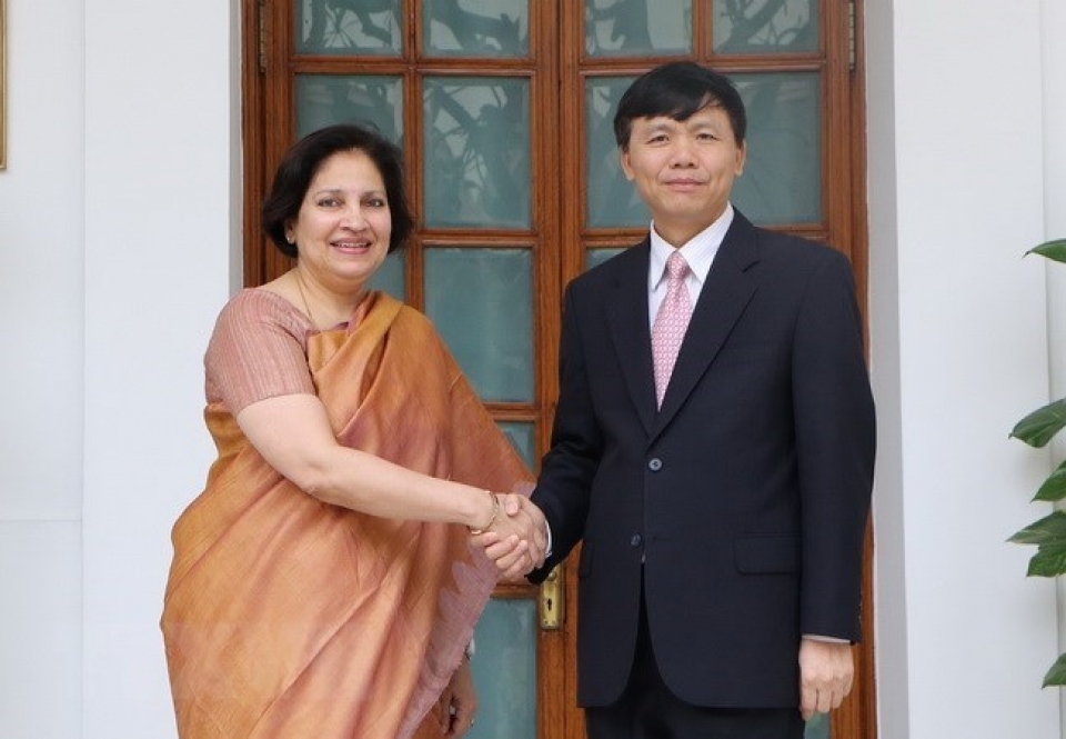 vietnam india hold 10th political consultation 7th strategic dialogue