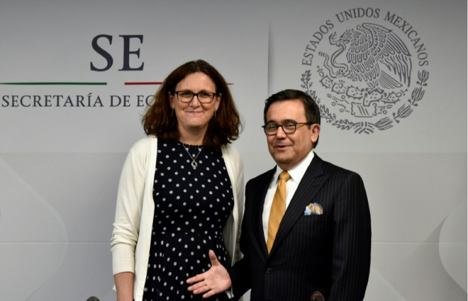 Liên minh châu Âu và Mexico đạt thỏa thuận sơ bộ về FTA mới