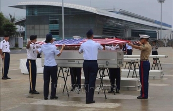 Remains of missing-in-action US servicemen repatriated