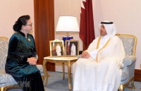 Vietnam treasures ties with Qatar: NA Chairwoman