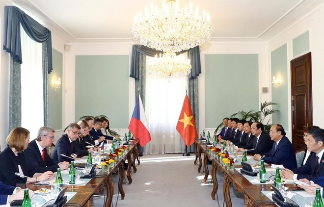 vietnam czech republic issue joint statement