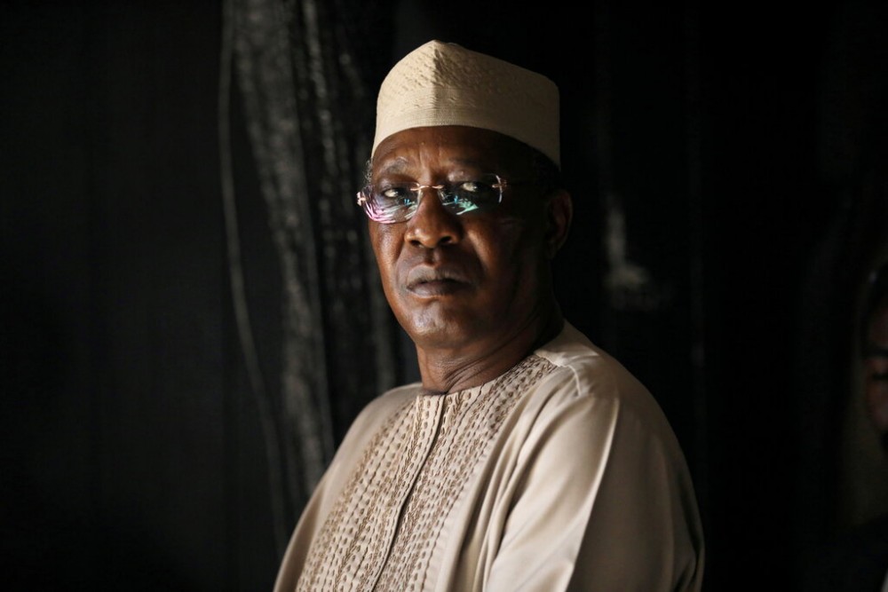 Cố Tổng thống Cộng hòa Chad Idriss Déby Itno, ảnh chụp năm 2018. (Nguồn: Reuters)