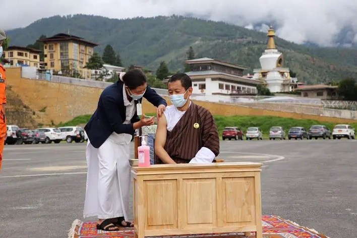 Bhutan được đánh giá là đã có một chiến dịch phòng chống Covid-19 thành công. (Nguồn: Bộ Y tế Bhutan)