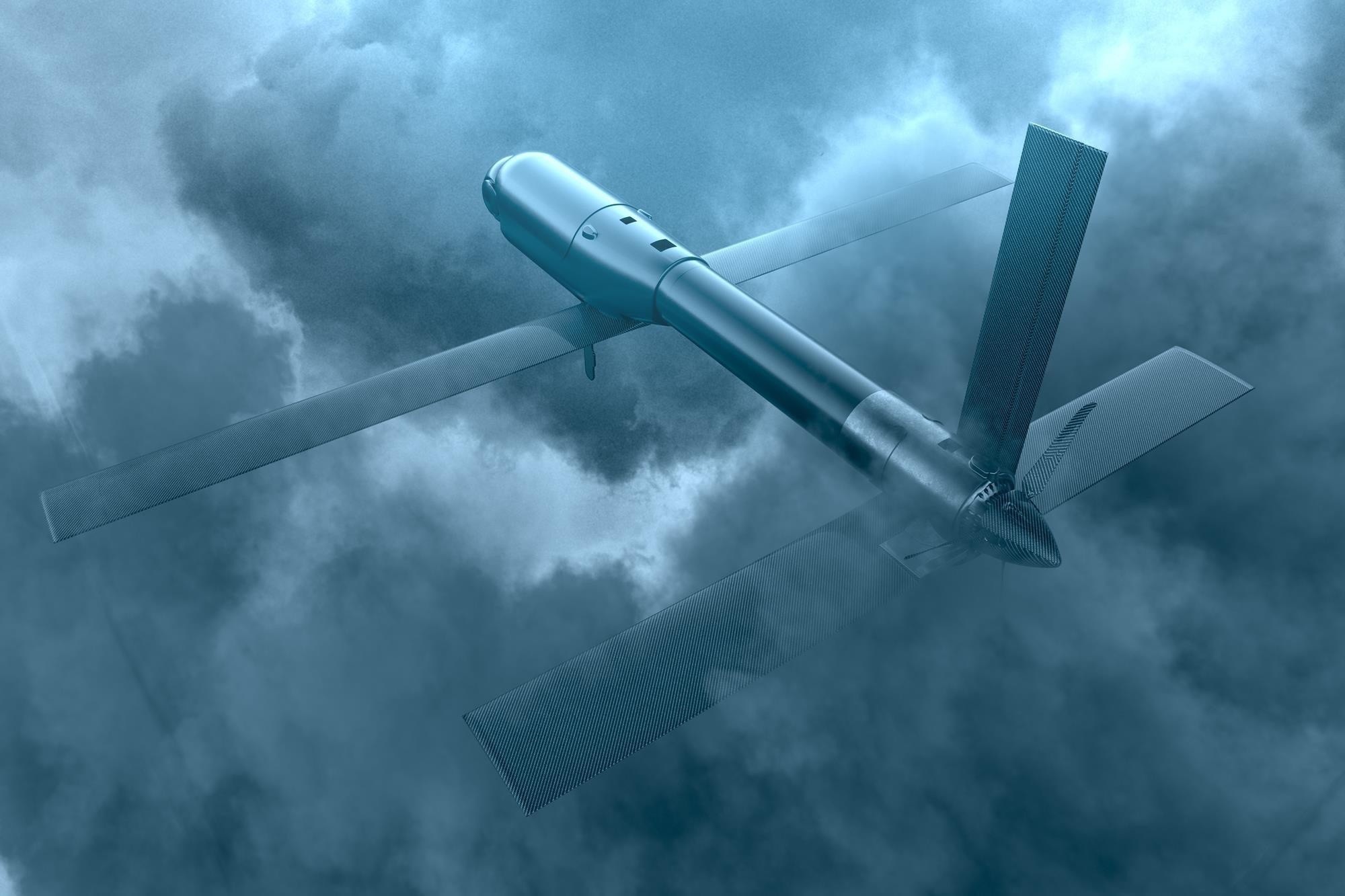  Switchblade trang bị các camera cảm biến, hệ thống dẫn đường và thuốc nổ. Loại UAV này có thể được điều khiển bay lượn quanh chiến trường, trước khi sà xuống tiêu diệt mục tiêu đối phương trên mặt đất. (Nguồn: AP)