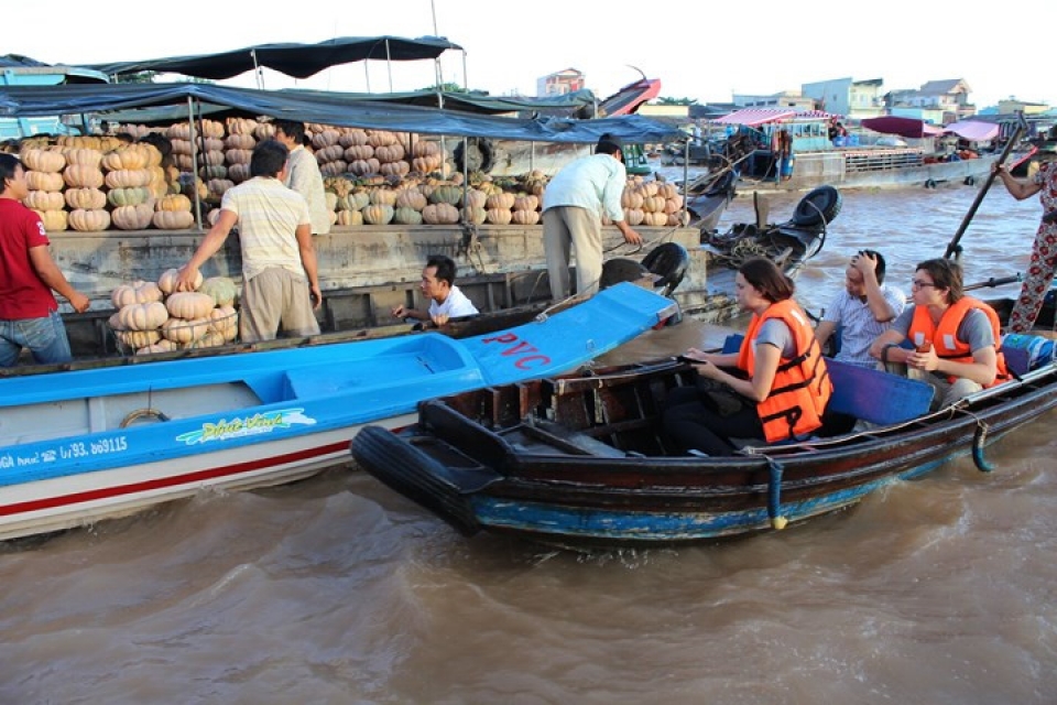 a day out at cai rang floating market in can tho