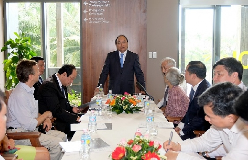 PM visits int’l science and education centre in Binh Dinh