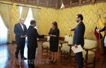 Ambassador vows to expand Vietnam-Ecuador ties