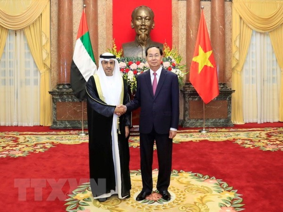 president hosts uae mozambican rok ambassadors