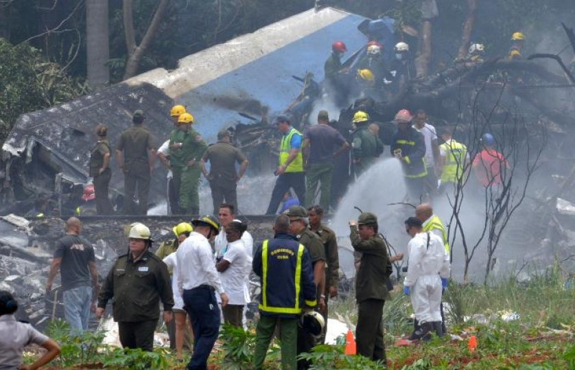 Cuba: Tai nạn máy bay, hơn 100 người thiệt mạng, 3 người đang nguy kịch