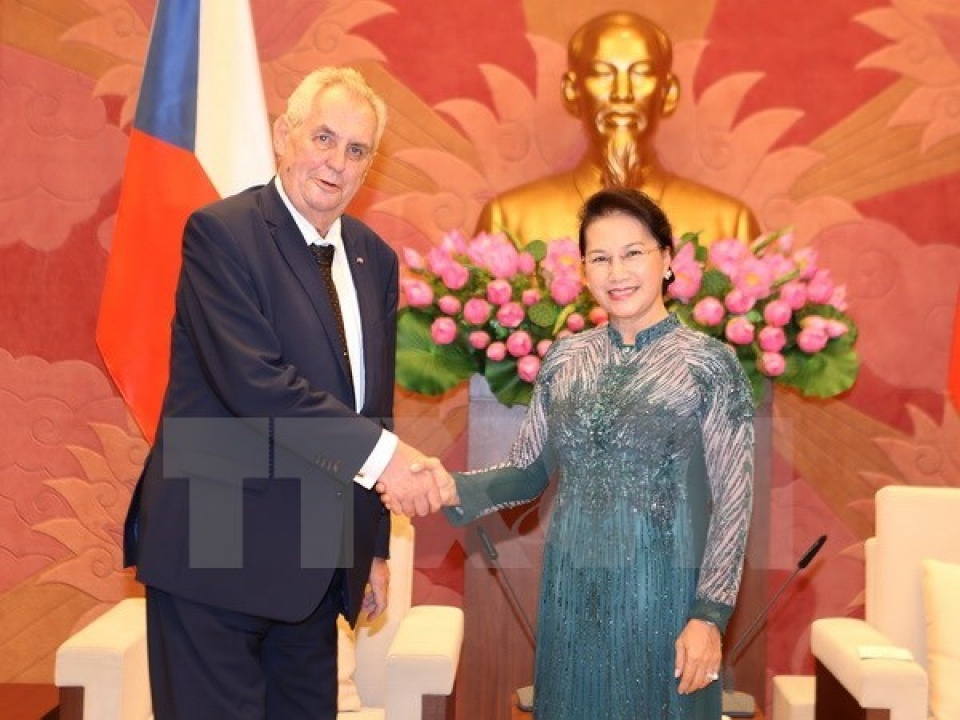 na chairwoman vietnam values ties with czech republic