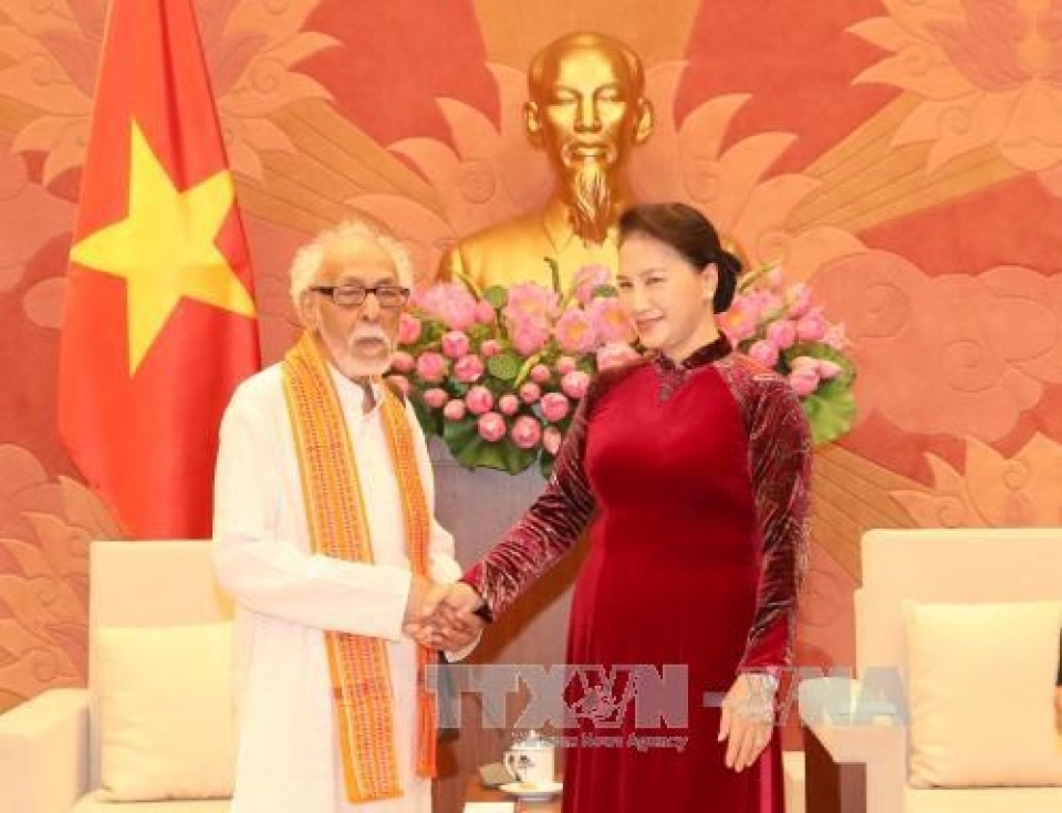 national assembly leader highlights vietnamese indian contact