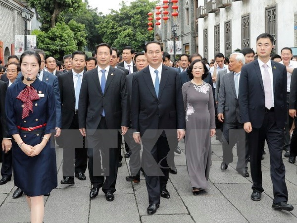 president takes trip to chinas fujian province