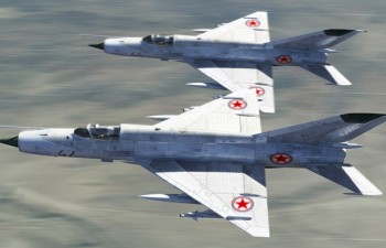 Triều Tiên bố trí máy bay chiến đấu tại sân bay dân sự