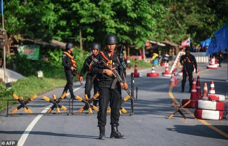Nổ bom tại miền Nam Thái Lan, 6 binh sĩ thiệt mạng
