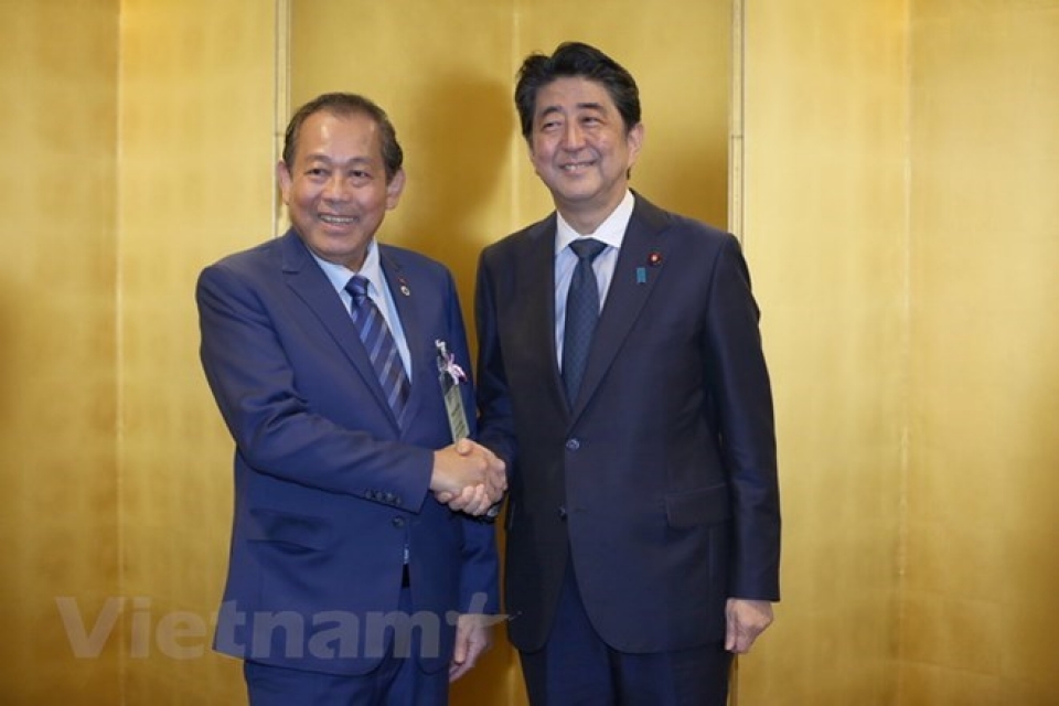 vietnam japan enjoy sound strategic relations deputy pm