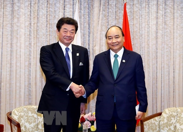 pm receives chairman of japan vietnam friendship parliamentary alliance