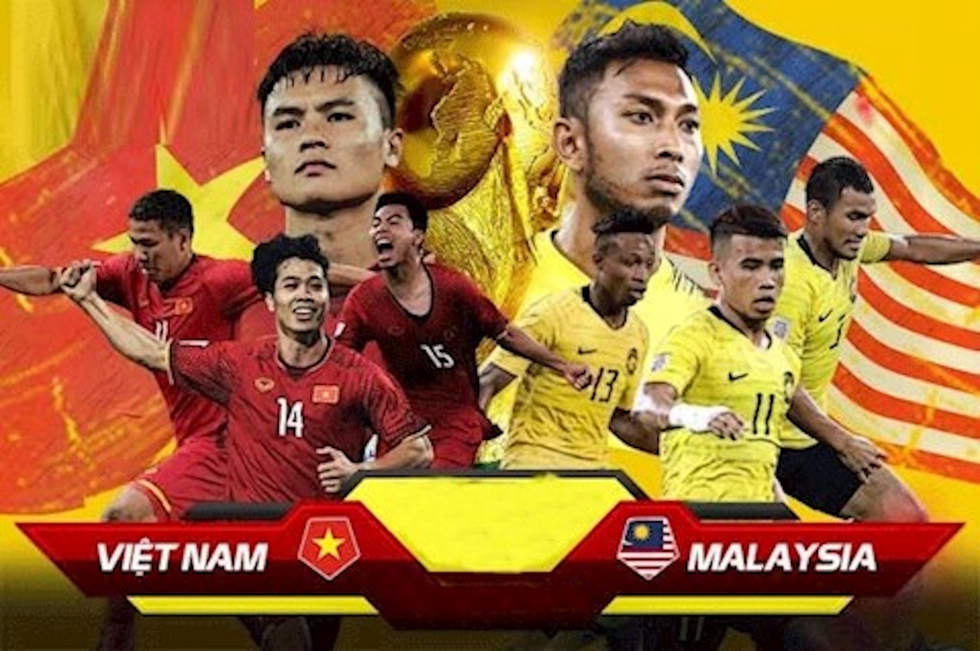 Khi hai đội tuyển bóng đá hàng đầu khu vực Đông Nam Á - Việt Nam và Malaysia đối đầu, ai sẽ giành chiến thắng? Hãy cùng đón xem trận đấu hấp dẫn này và là chứng kiến cuộc chiến trên sân cỏ giữa hai đội tuyển đầy tài năng.
