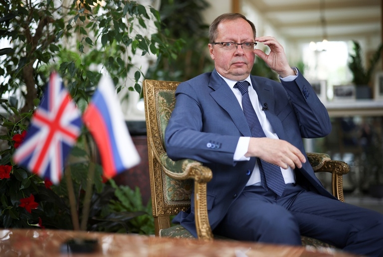 Đại sứ Nga tại Anh Andrei Keilin. (Nguồn: Reuters)