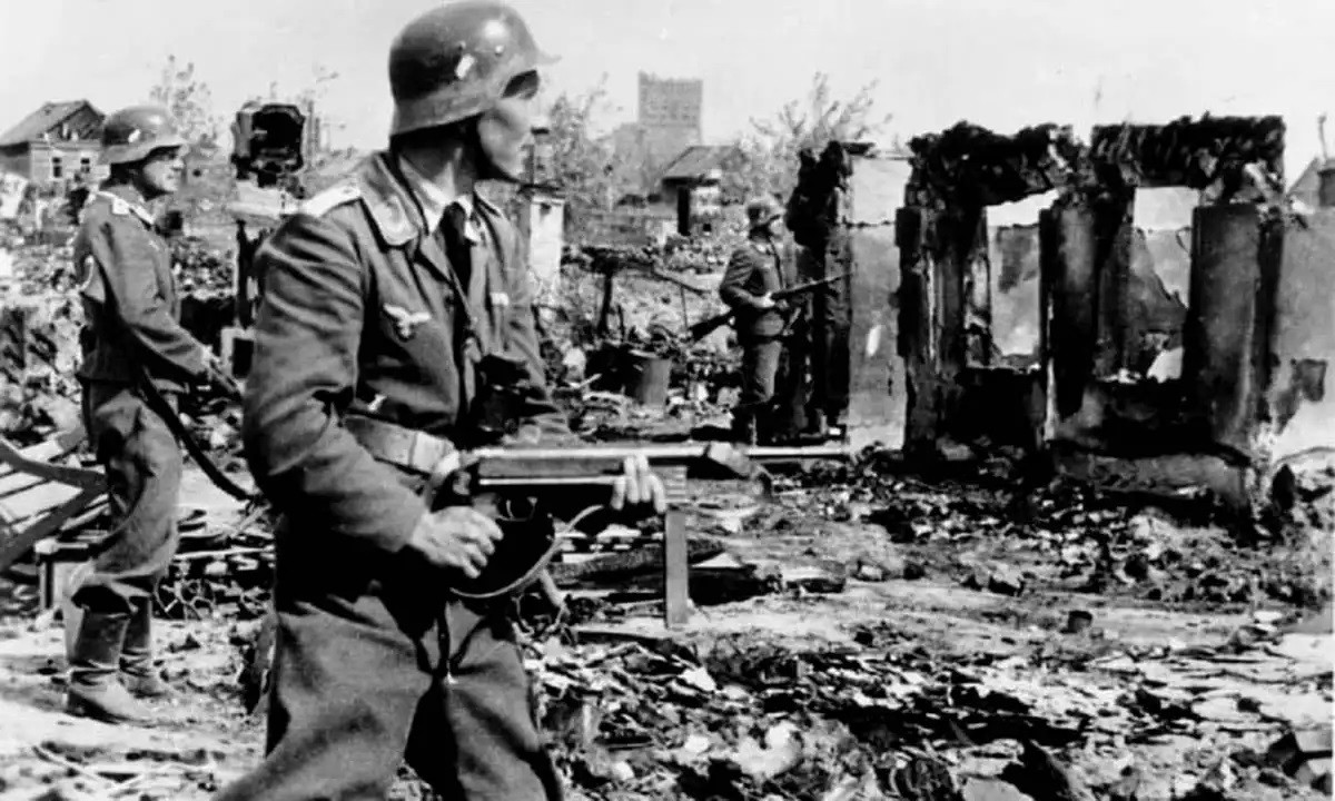 Quân Đức chiếm đóng Stalingrad năm 1942. (Nguồn: 19fortyfive.com)