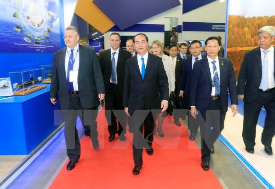 president tran dai quang concludes official visit to russia