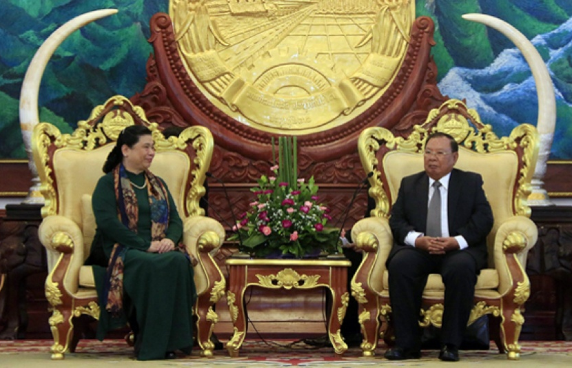 NA Vice Chairwoman welcomed in Laos