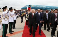 party chiefs visit charts new course for vietnam cambodia ties