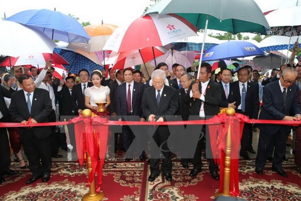 party leader continues activities in cambodia
