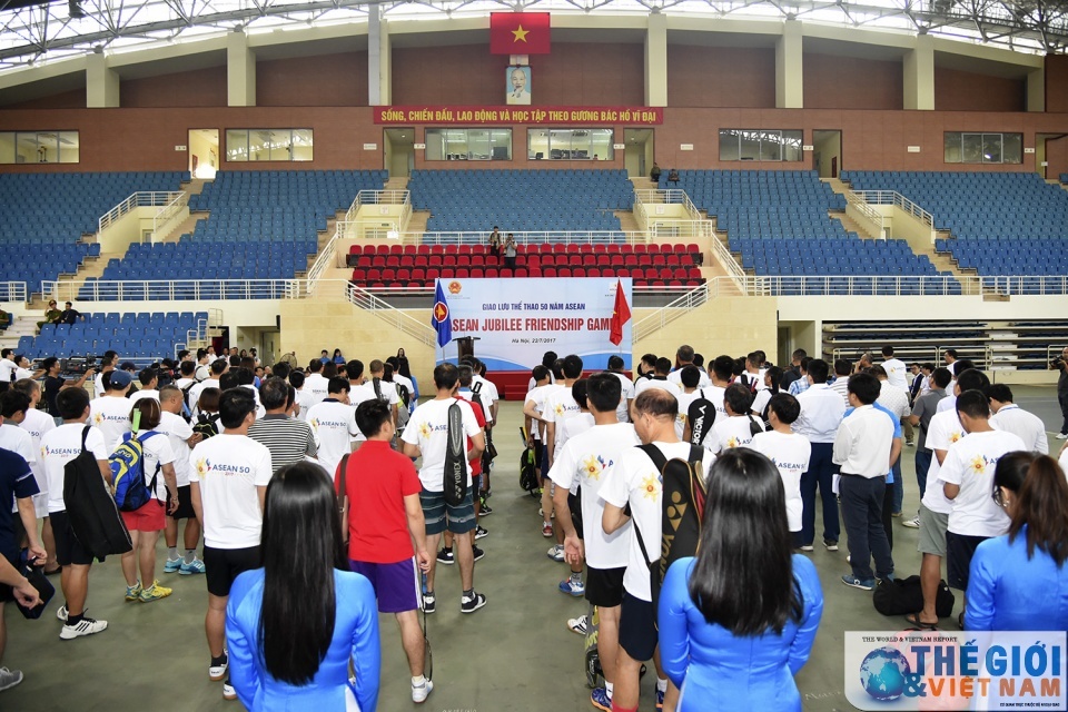 sports exchange to mark 50th anniversary of asean