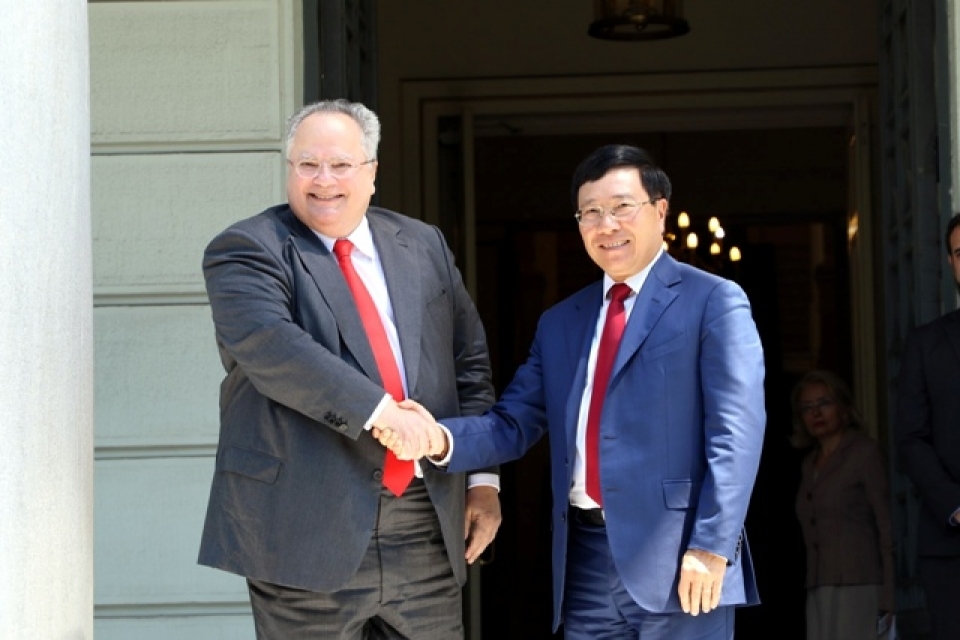 greek president backs all round cooperation with vietnam