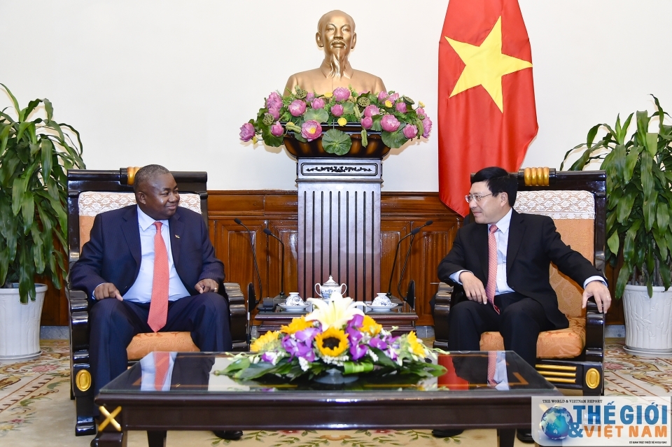 deputy pm pham binh minh welcomes new mozambican ambassador