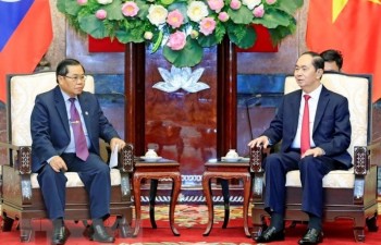 President commends Vietnam-Laos parliamentary cooperation