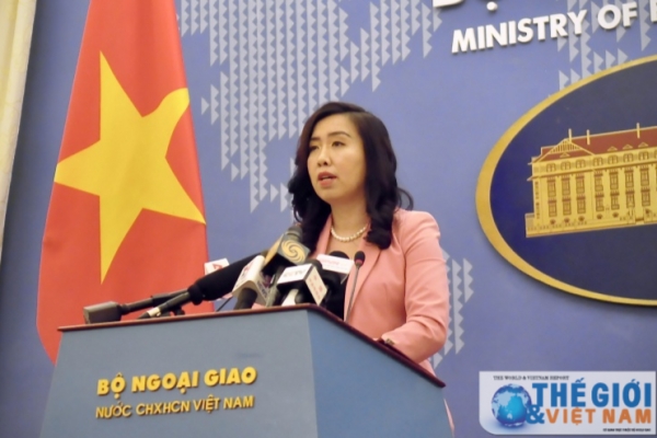 Việt Nam phản đối những hành động sai phạm của Trung Quốc trên Biển Đông