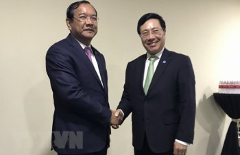 Deputy PM Pham Binh Minh meets with Cambodia, Norway foreign ministers