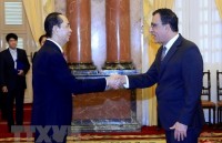 president asks new ambassadors to promote economic diplomacy