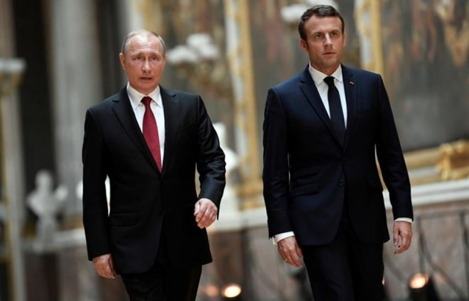 Tổng thống Nga-Pháp điện đàm, thảo luận về tình hình Syria